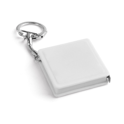 Picture of ASHLEY KEYRING with Measuring Tape in White