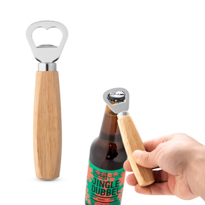 Picture of HOLZ BOTTLE OPENER in Metal & Wood