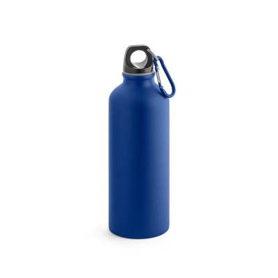 Picture of COLLINA ALUMINIUM METAL BOTTLE with Carabiner 540 Ml in Navy Blue