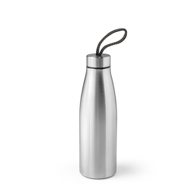 Picture of MORGAN BOTTLE in 90% Recycled Stainless Steel Metal 710 Ml in Satin Silver