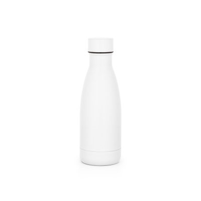 RE-BUFFON S THERMOS MADE FROM 90% RECYCLED STAINLESS STEEL METAL 400 ML in White