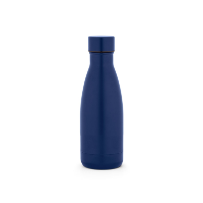 RE-BUFFON S THERMOS MADE FROM 90% RECYCLED STAINLESS STEEL METAL 400 ML in Navy Blue
