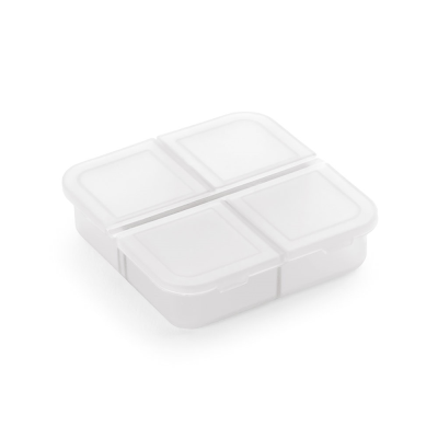 Picture of ROBERTS PILL BOX with 4 Divider Set in White