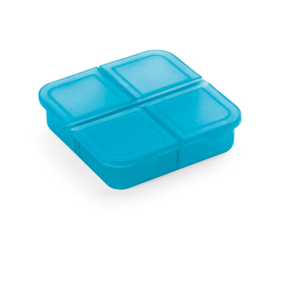 Picture of ROBERTS PILL BOX with 4 Divider Set in Light Blue