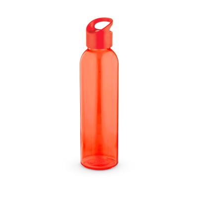 Picture of PORTIS GLASS GLASS BOTTLE with PP Cap 500 Ml in Red