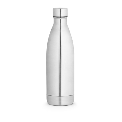 RE-BUFFON XL DOUBLE-WALLED STAINLESS STEEL METAL BOTTLE in Satin Silver