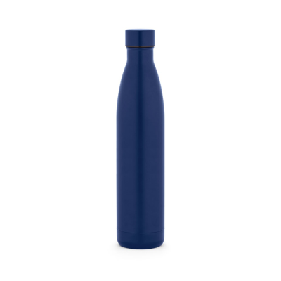 Picture of RE-BUFFON XL II DOUBLE-WALLED STAINLESS STEEL METAL BOTTLE in Navy Blue