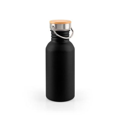 EWING SINGLE-WALL STAINLESS STEEL METAL BOTTLE in Black