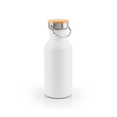 EWING SINGLE-WALL STAINLESS STEEL METAL BOTTLE in White
