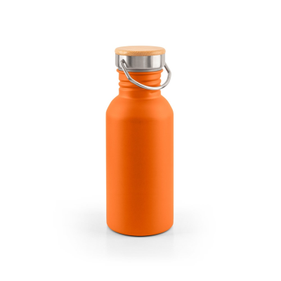 EWING SINGLE-WALL STAINLESS STEEL METAL BOTTLE in Orange