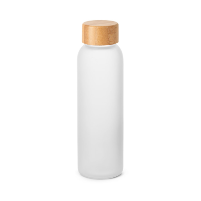 LILLARD GLASS 520 ML FROSTED GLASS BOTTLE in White