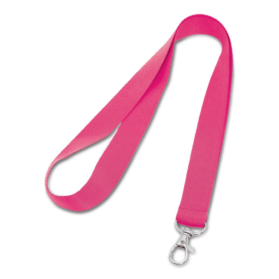 Picture of LARIAT POLYESTER LANYARD in Pink