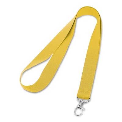 Picture of LARIAT POLYESTER LANYARD in Yellow