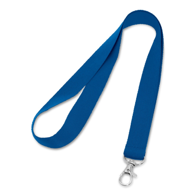 Picture of LARIAT POLYESTER LANYARD in Royal Blue