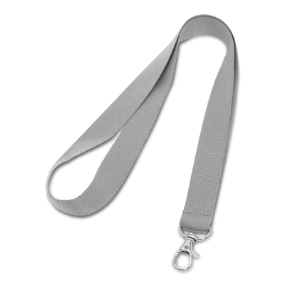 Picture of LARIAT POLYESTER LANYARD in Pale Grey