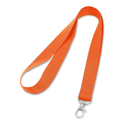 Picture of LARIAT POLYESTER LANYARD in Orange