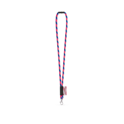 WISBECH SET LANYARD TUBE LONG in Hexachrome Pink