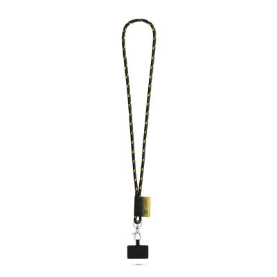 Picture of STAFFORD CUSTOM POLYESTER LANYARD in Black
