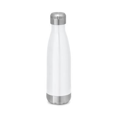 Picture of SHOW 510 ML STAINLESS STEEL METAL BOTTLE in White