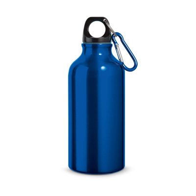 Picture of LANDSCAPE S ALUMINIUM METAL SPORTS BOTTLE with Carabiner 400 Ml in Royal Blue