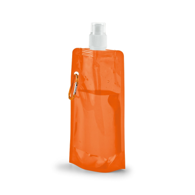 Picture of KWILL 460 ML PE FOLDING BOTTLE in Orange