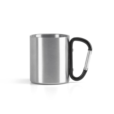 Picture of WINGS 230 ML STAINLESS STEEL METAL MUG.