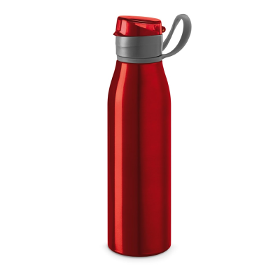 Picture of KORVER ALUMINIUM METAL 650 ML SPORTS BOTTLE in Red