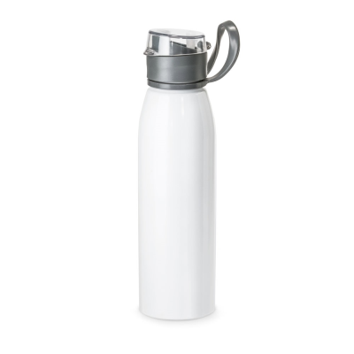 Picture of KORVER ALUMINIUM METAL 650 ML SPORTS BOTTLE in White