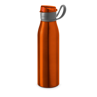 Picture of KORVER ALUMINIUM METAL 650 ML SPORTS BOTTLE in Orange
