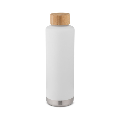 Picture of NORRE BOTTLE DOUBLE WALL STAINLESS STEEL METAL in White