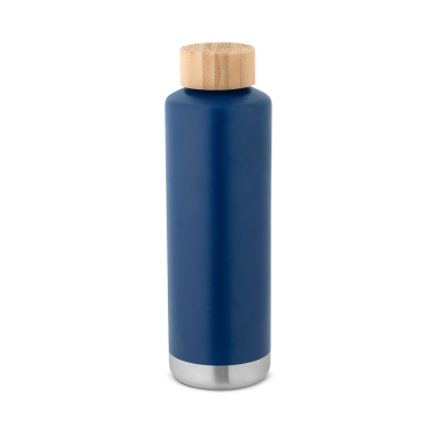 Picture of NORRE BOTTLE DOUBLE WALL STAINLESS STEEL METAL in Navy Blue