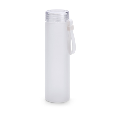 Picture of WILLIAMS BOTTLE in Borosilicate Glass & Cap in as 470 Ml in White