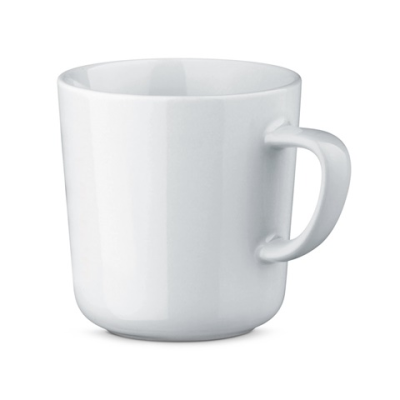 Picture of MOCCA WHITE CERAMIC POTTERY MUG 270 ML