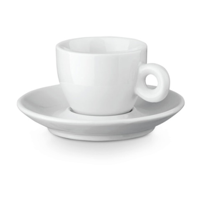 Picture of PRESSO CERAMIC POTTERY COFFEE CUP AND SAUCER