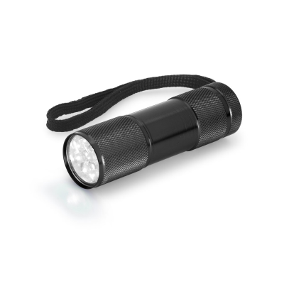 Picture of FLASHY ALUMINUM TORCH with 9 Leds in Black