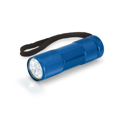 Picture of FLASHY ALUMINUM TORCH with 9 Leds in Royal Blue