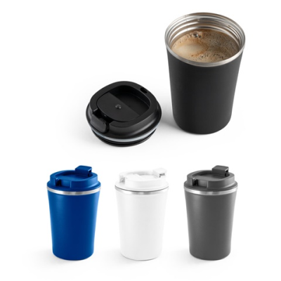 Picture of PHELPS STAINLESS STEEL METAL AND PP TRAVEL CUP 470 ML