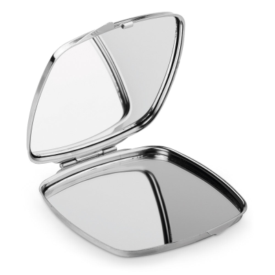Picture of SHIMMER METAL COMPACT MIRROR in Silver