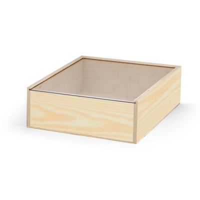 Picture of BOXIE CLEAR TRANSPARENT L WOOD BOX L in Dark Natural