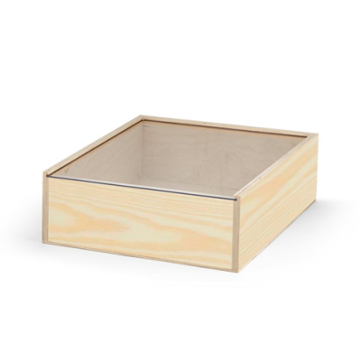 Picture of BOXIE CLEAR TRANSPARENT L WOOD BOX L