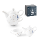 Picture of CHAMOMILE CHRISTMAS PORCELAIN TEA SET