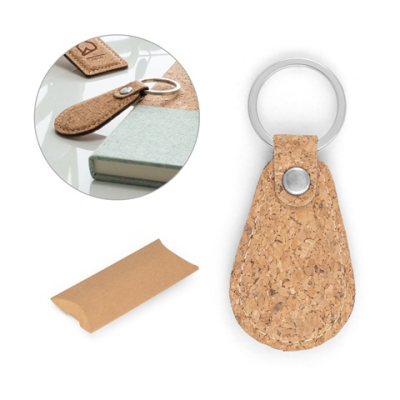 Picture of MILLAU CORK KEYRING.