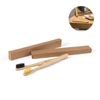 Picture of DELANY TOOTHBRUSH with Bamboo Body & Nylon Bristles.