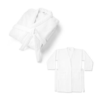 Picture of RUFFALO BATHROBE in Cotton & Recycled Cotton.