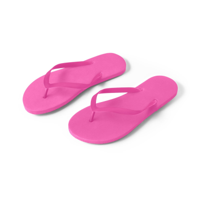 Picture of MAUPITI S  &  M COMFORTABLE SLIPPERS with Pe Sole & PVC Strap in Pink
