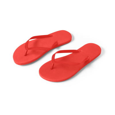 Picture of MAUPITI L  &  XL COMFORTABLE SLIPPERS with Pe Sole & PVC Strap in Red