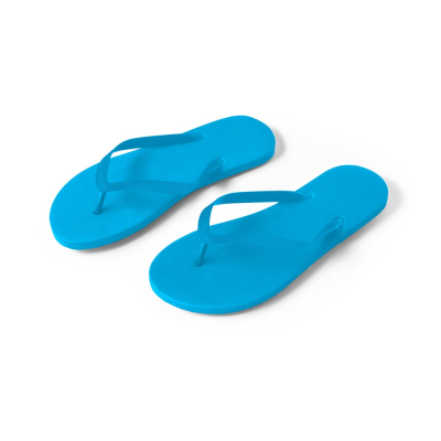 Picture of MAUPITI L  &  XL COMFORTABLE SLIPPERS with Pe Sole & PVC Strap in Light Blue