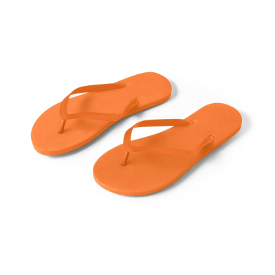 Picture of MAUPITI L  &  XL COMFORTABLE SLIPPERS with Pe Sole & PVC Strap in Orange