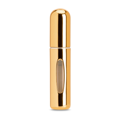 LINDEN ALUMINUM REFILLABLE PERFUME ATOMIZER DESIGNED FOR EASY REFILLING in Copper
