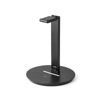 Picture of GERST ABS HEADPHONES STAND with Built-In Cordless Charger in Black